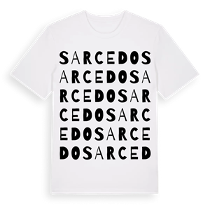 Sarcedo ordlek t-shirt – ekologisk bomull t-shirt från Pinshirt