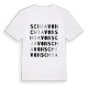 Schiavon ordlek t-shirt