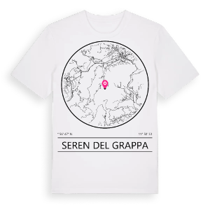 Seren del Grappa t-shirt – ekologisk bomull t-shirt från Pinshirt