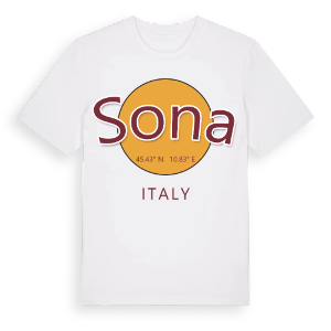 Sona cirkel t-shirt – ekologisk bomull t-shirt från Pinshirt