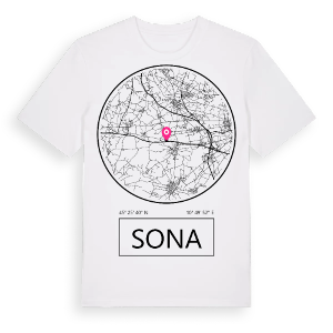 Sona t-shirt – ekologisk bomull t-shirt från Pinshirt