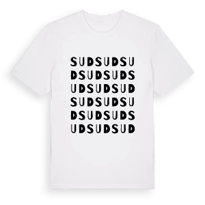 Sud ordlek t-shirt – ekologisk bomull t-shirt från Pinshirt