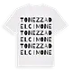 Tonezza del Cimone ordlek t-shirt