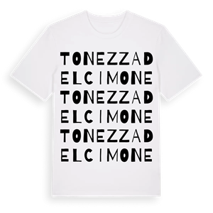 Tonezza del Cimone ordlek t-shirt – ekologisk bomull t-shirt från Pinshirt
