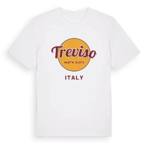 Treviso cirkel t-shirt – ekologisk bomull t-shirt från Pinshirt