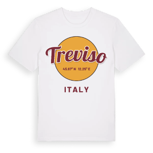 Treviso cirkel t-shirt – ekologisk bomull t-shirt från Pinshirt