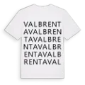 Valbrenta ordlek t-shirt