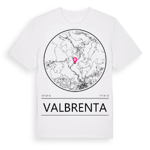 Valbrenta t-shirt – ekologisk bomull t-shirt från Pinshirt
