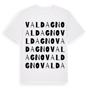 Valdagno ordlek t-shirt – ekologisk bomull t-shirt från Pinshirt