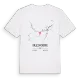 Valle di Cadore karta t-shirt
