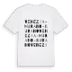 Venezia-Murano-Burano ordlek t-shirt