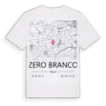 Zero Branco karta t-shirt
