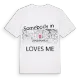 Någon i Zero Branco älskar mig t-shirt