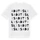 Adutiškis ordlek t-shirt