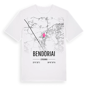 Bendoriai karta t-shirt – ekologisk bomull t-shirt från Pinshirt