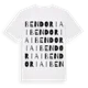 Bendoriai ordlek t-shirt