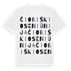Čiobiškio seniūnija ordlek t-shirt