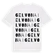 Gelvonai ordlek t-shirt