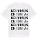 Gelvonų seniūnija ordlek t-shirt