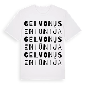 Gelvonų seniūnija ordlek t-shirt – ekologisk bomull t-shirt från Pinshirt