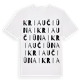 Kriaučiūnai ordlek t-shirt