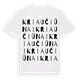 Kriaučiūnai ordlek t-shirt
