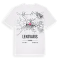 Lentvaris karta t-shirt