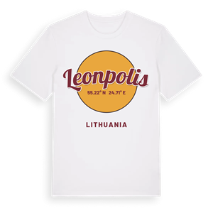Leonpolis cirkel t-shirt – ekologisk bomull t-shirt från Pinshirt