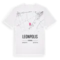 Leonpolis karta t-shirt