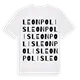 Leonpolis ordlek t-shirt