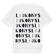 Liukonys ordlek t-shirt