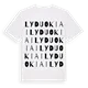 Lyduokiai ordlek t-shirt