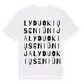 Lyduokių seniūnija ordlek t-shirt