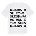 Naujosios Kietaviškės ordlek t-shirt