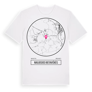 Naujosios Kietaviškės t-shirt – ekologisk bomull t-shirt från Pinshirt