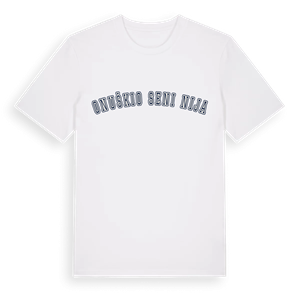 Onuškio seniūnija college t-shirt – ekologisk bomull t-shirt från Pinshirt
