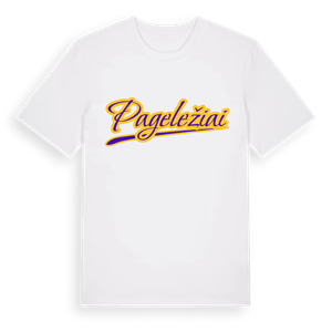 Pageležiai baseball t-shirt – ekologisk bomull t-shirt från Pinshirt