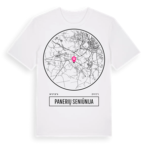 Panerių seniūnija t-shirt – ekologisk bomull t-shirt från Pinshirt