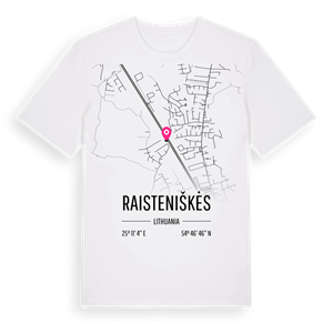 Raisteniškės karta t-shirt – ekologisk bomull t-shirt från Pinshirt