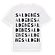 Saldenė ordlek t-shirt