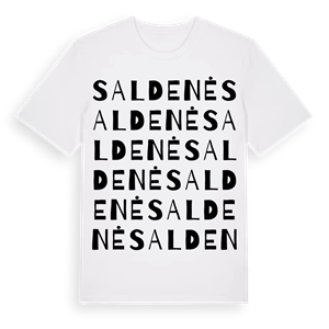 Saldenė ordlek t-shirt – ekologisk bomull t-shirt från Pinshirt