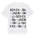 Semeliškių seniūnija ordlek t-shirt