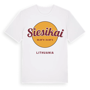 Siesikai cirkel t-shirt – ekologisk bomull t-shirt från Pinshirt