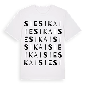 Siesikai ordlek t-shirt – ekologisk bomull t-shirt från Pinshirt