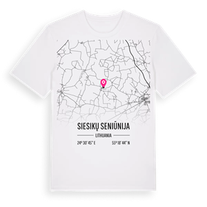 Siesikų seniūnija karta t-shirt – ekologisk bomull t-shirt från Pinshirt