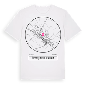 Širvintų miesto seniūnija t-shirt – ekologisk bomull t-shirt från Pinshirt