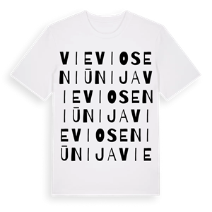 Vievio seniūnija ordlek t-shirt – ekologisk bomull t-shirt från Pinshirt