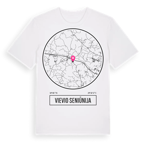 Vievio seniūnija t-shirt – ekologisk bomull t-shirt från Pinshirt