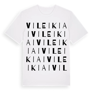 Vileikiai ordlek t-shirt – ekologisk bomull t-shirt från Pinshirt