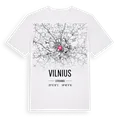 Vilnius karta t-shirt